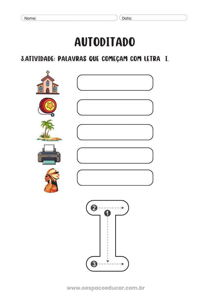 Alfabetização: Autoditado das vogais!