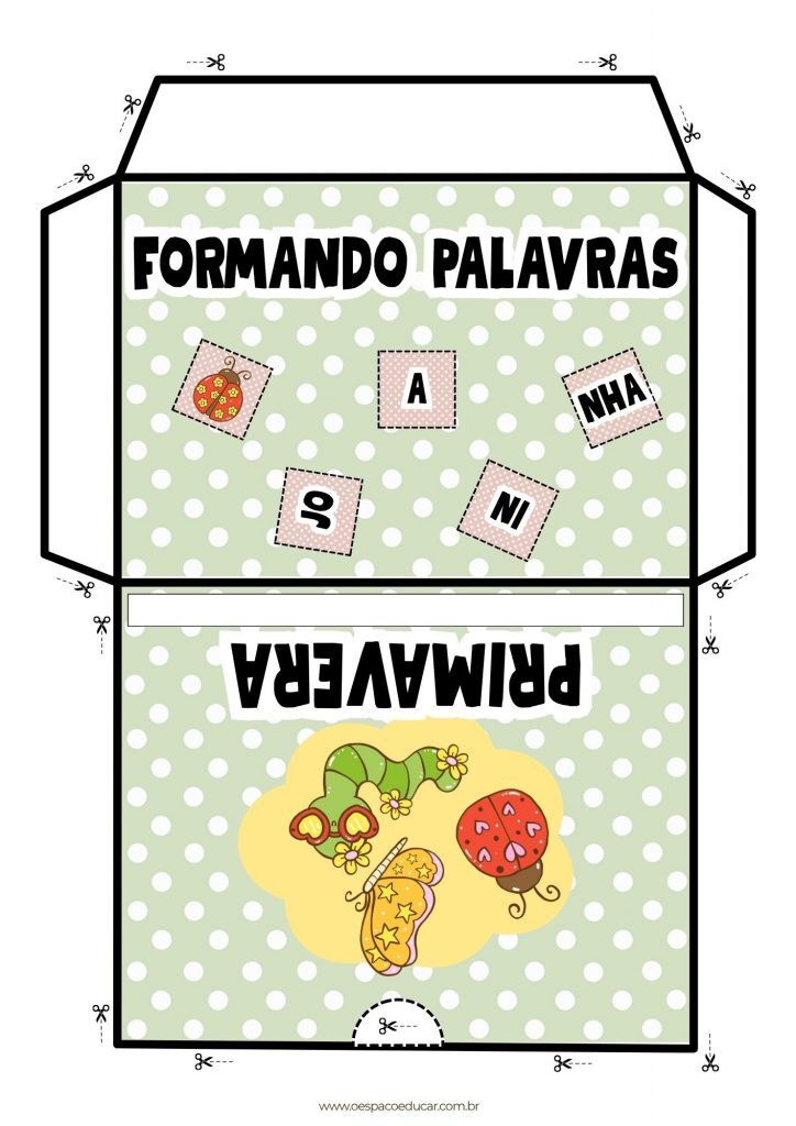 Primavera: formando palavras!