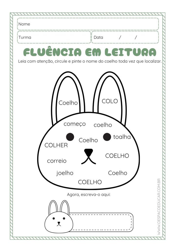 Fluência de leitura com os animais!