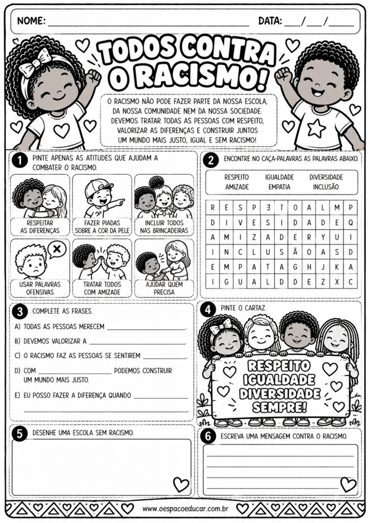 Atividades Contra o Racismo