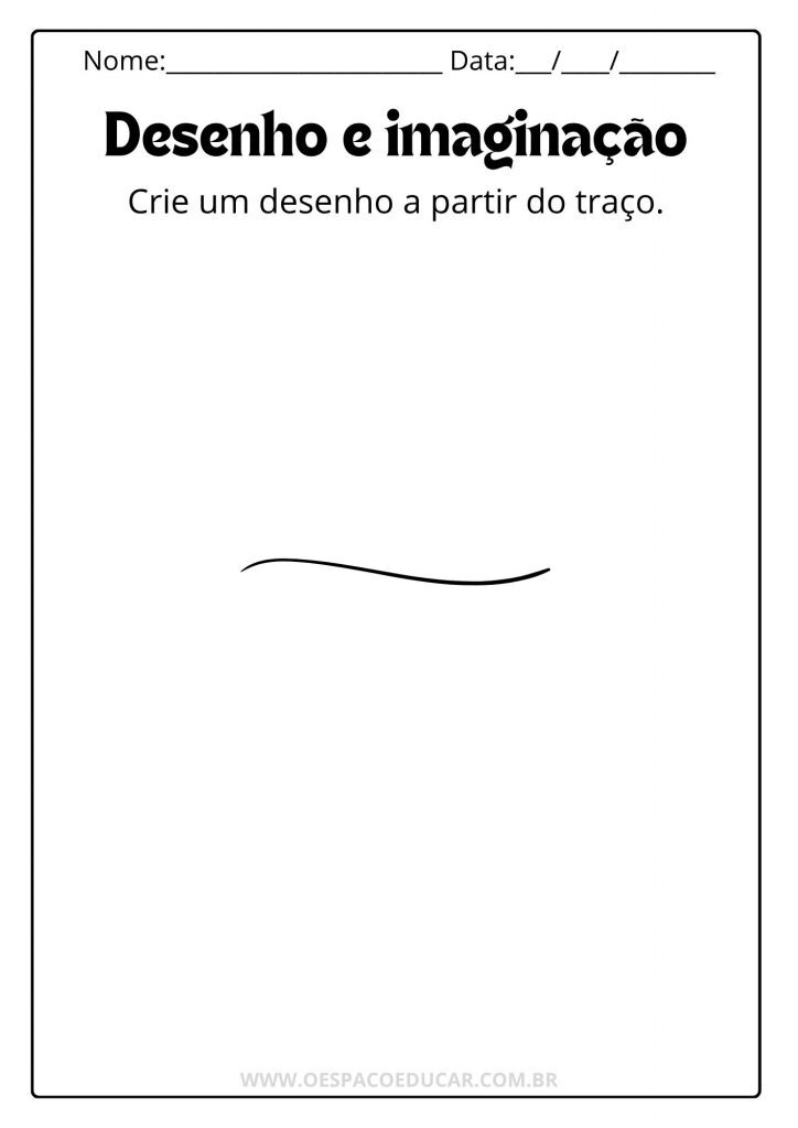 Atividades de Desenho e Imaginação: despertando a criatividade das crianças