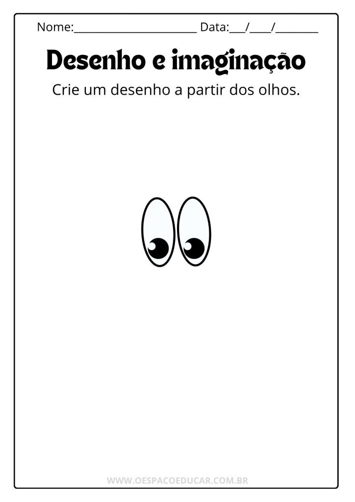 Atividades de Desenho e Imaginação: despertando a criatividade das crianças