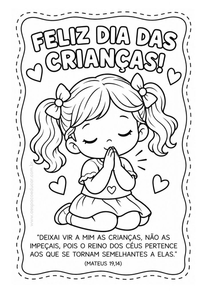 Dia das crianças: para colorir!