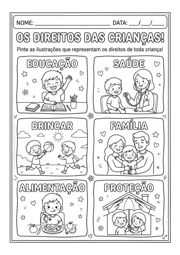 Dia das crianças: direitos e deveres das crianças!