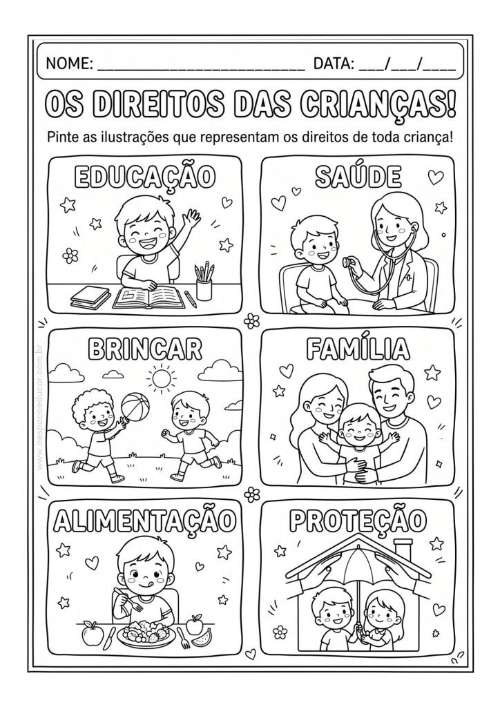Dia das crianças: direitos e deveres das crianças!