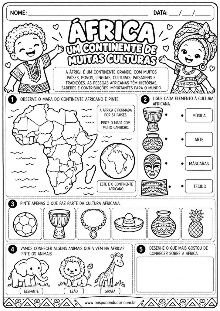 África Um Continente de Culturas